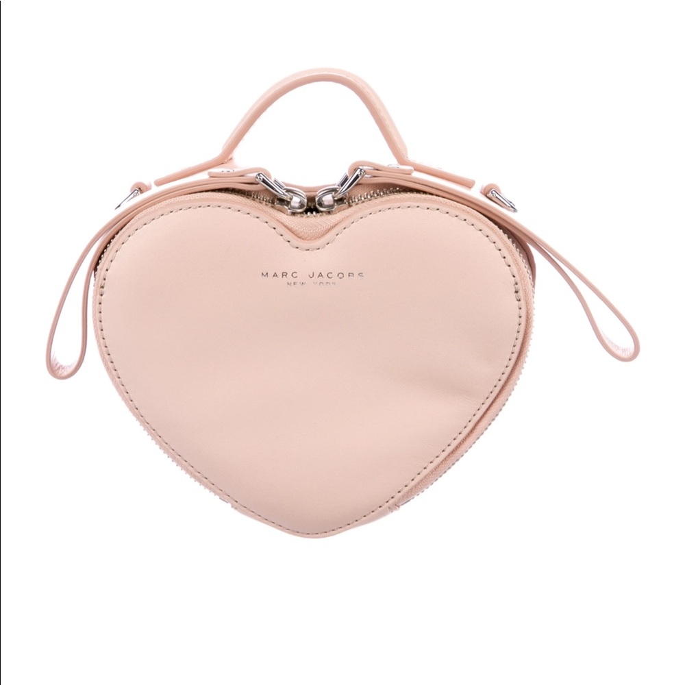 Marc Jacobs Light Pink Heart Bag